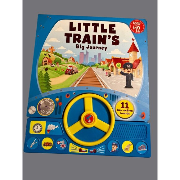 Little Train’s Big Journey Hardcover Children's Board Book - Picture 2 of 12